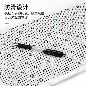 Pad de încheietură pentru tastatură și mouse, căptușit cu fleece, cauciuc natural, antiaderent, model T42