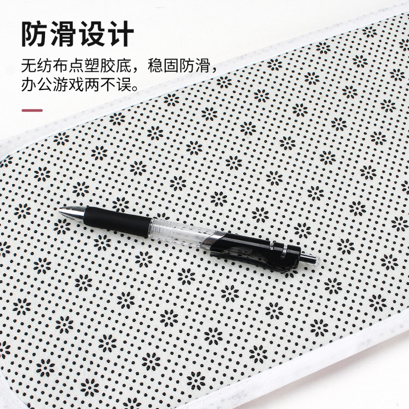 Pad de încheietură pentru tastatură și mouse, căptușit cu fleece, cauciuc natural, antiaderent, model T42