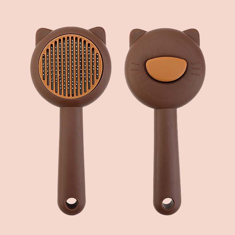 Macska- és kutya szőrének tisztítására szolgáló tűs fésű — ABS + rozsdamentes acél