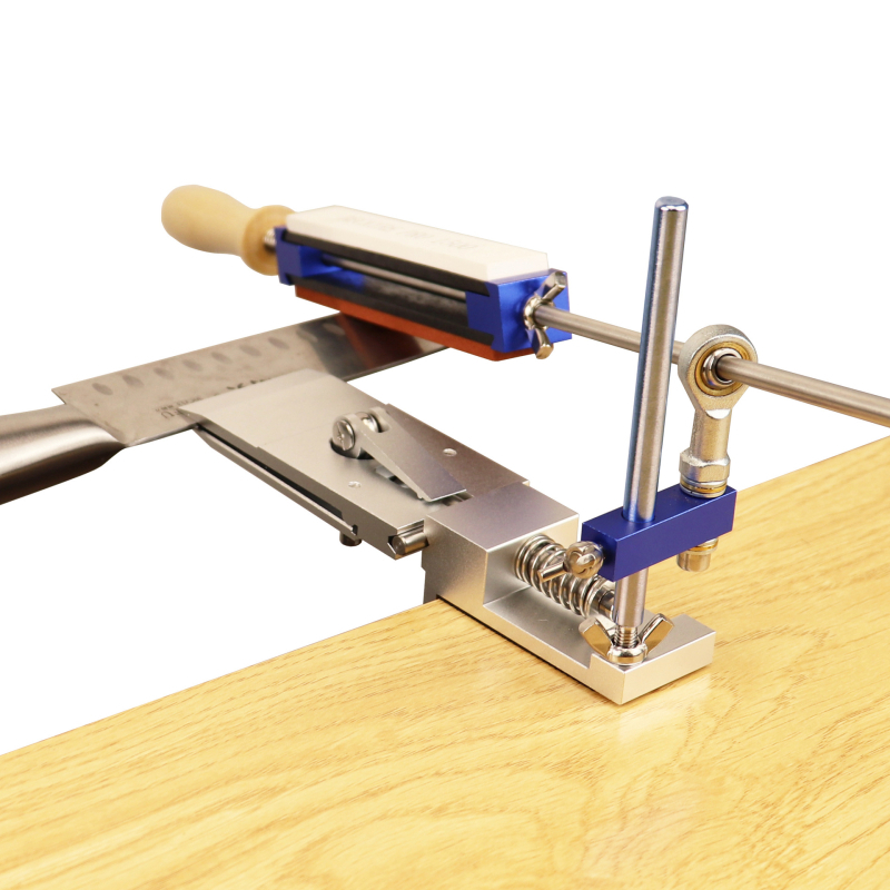 Oštrač nože s fiksnim kutem, aluminijska legura + nehrđajući čelik, brzo učvršćivanje, Beckyre, lansiran 2025.