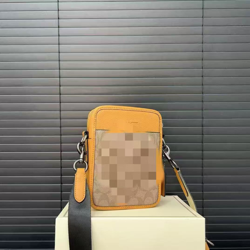 Geantă crossbody pentru bărbați — stil street fashion, material PVC, rezistență la uzură, model litere, căptușeală poliester