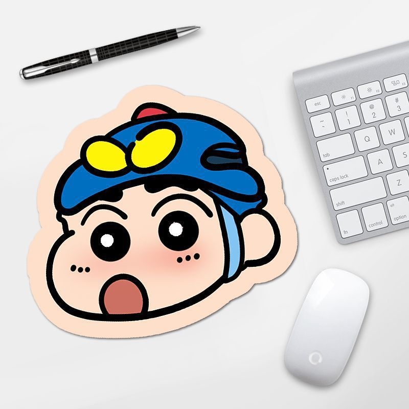 Padă mică pentru mouse, stil desen animat, Cauciuc natural, O singură față, Suport pentru încheietura mâinii, Imprimare prin transfer termic