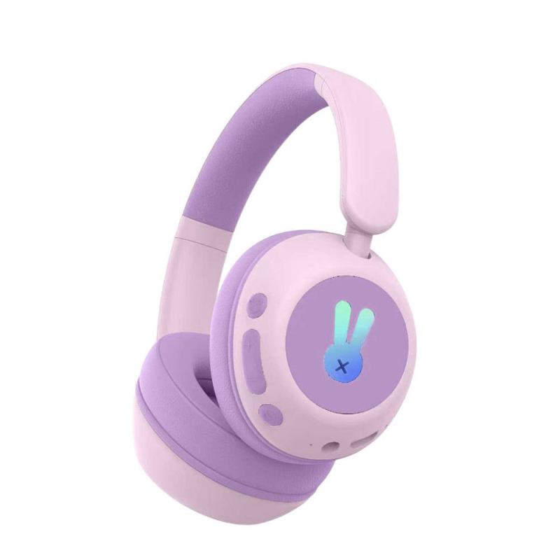 Căști wireless pentru copii, peste urechi – Bluetooth 5.0, cip Qualcomm, rază 10 m, autonomie >8 ore, IPX6