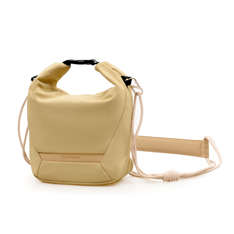 Fotoaparato krepšys DSLR/mirrorless – ultralengvas, nailonas, crossbody stilius, didelė talpa