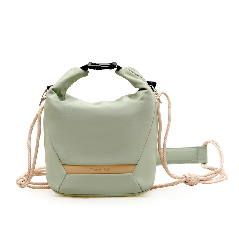 Fotoaparato krepšys DSLR/mirrorless – ultralengvas, nailonas, crossbody stilius, didelė talpa