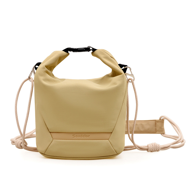 Fotoaparato krepšys DSLR/mirrorless – ultralengvas, nailonas, crossbody stilius, didelė talpa