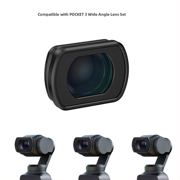 Osmo Pocket 3 magnetické ND/CPL/UV filtre s širokouhlým objektívom – hliníkové telo + optické sklo, 7 g