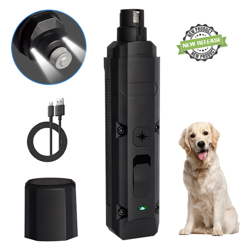 Șlefuitor electric pentru unghiile câinilor, material ABS, brand Lime, cutie cu 40 de bucăți