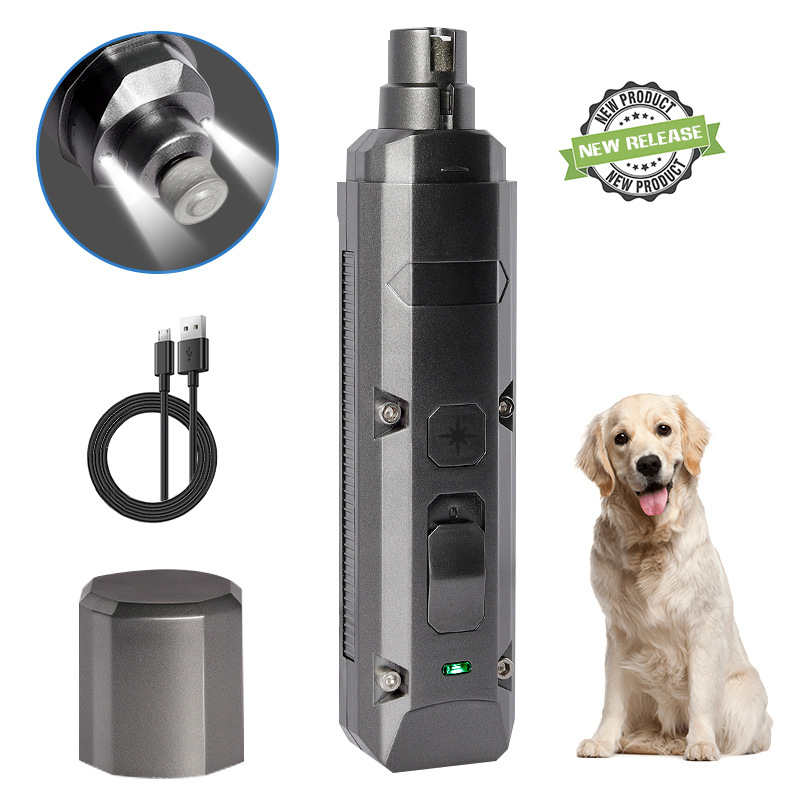 Șlefuitor electric pentru unghiile câinilor, material ABS, brand Lime, cutie cu 40 de bucăți