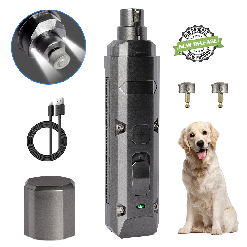 Șlefuitor electric pentru unghiile câinilor, material ABS, brand Lime, cutie cu 40 de bucăți