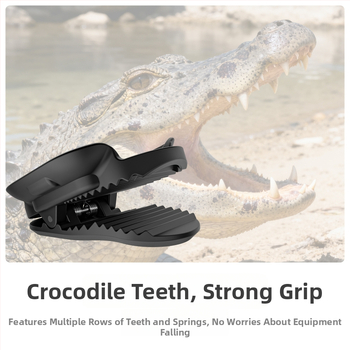 Klip na chrbát pre Insta360 GO Ultra – ABS, krokodíli klip, magnetické rýchle uvoľnenie, model Gu-mj045, OEM/ODM