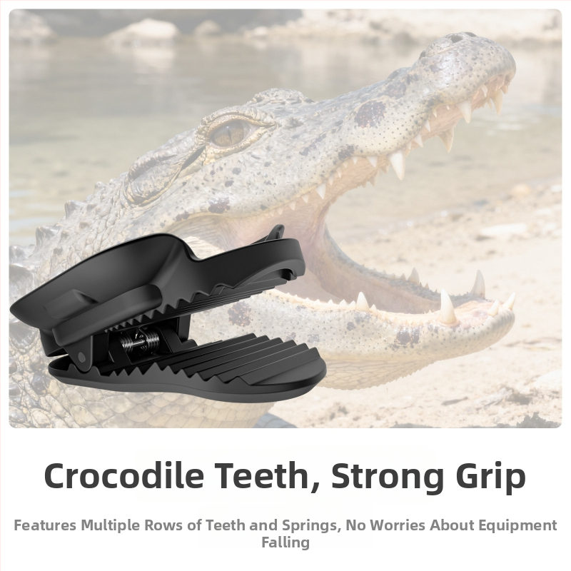 Klip na chrbát pre Insta360 GO Ultra – ABS, krokodíli klip, magnetické rýchle uvoľnenie, model Gu-mj045, OEM/ODM