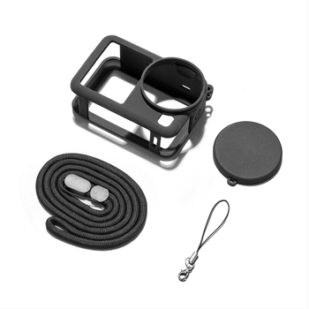 Action6 Silikonska zaštitna maska za DJI Osmo Action 6 – otpornost na pad, silikon materijal, mogućnost ispisa logotipa, uključuje torbicu