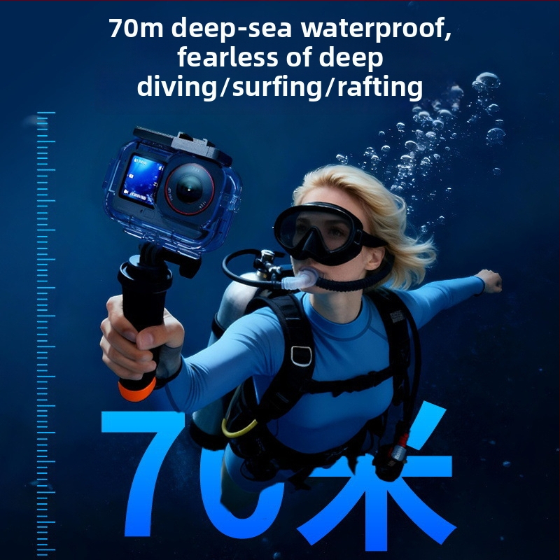 DJI Action 6 carcasă de protecție impermeabilă, rezistentă la cădere și zgârieturi, carcasă de scufundare 70 m