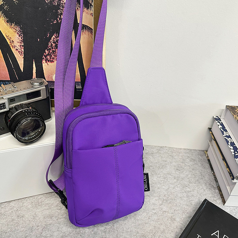 Crossbody torba, najlon materijal, zatvaranje zipom, džep za mobitel, marka KAMUANG