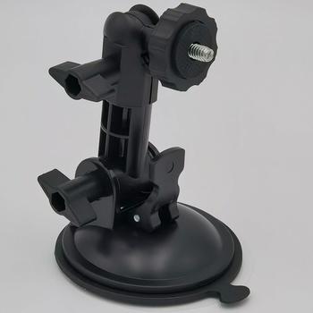 Βάση αυτοκινήτου για κάμερες δράσης με ισχυρή αναρρόφηση — ABS, βίδα 1/4, συμβατή με GoPro/DJI