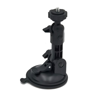 Βάση αυτοκινήτου για κάμερες δράσης με ισχυρή αναρρόφηση — ABS, βίδα 1/4, συμβατή με GoPro/DJI