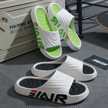 Muške flip–flop sandale za ljeto i vanjsku upotrebu, PVC gornji dio i PVC potplat, casual stil, potplat injekcijski oblikovan, proljeće 2024