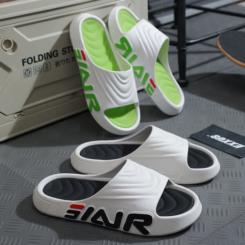 Muške flip–flop sandale za ljeto i vanjsku upotrebu, PVC gornji dio i PVC potplat, casual stil, potplat injekcijski oblikovan, proljeće 2024