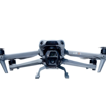 Suport accesorii DJI Air 3S: Trepied înălțat și placă de aterizare