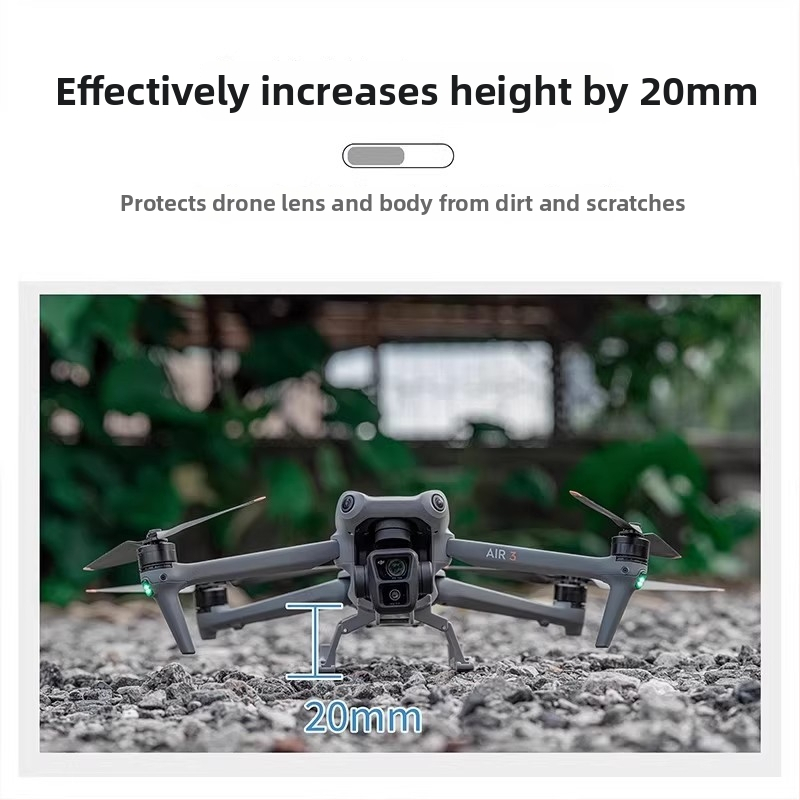 DJI Air 3S Príslušenstvo: Zvýšený trojnožný stojan a podložka na pristátie