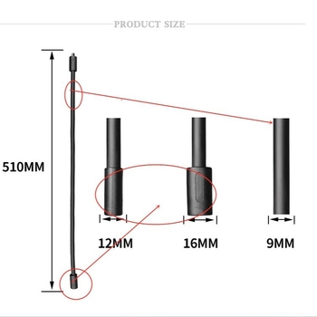 Pružný montážny držiak pre Insta360 Ace Pro, GO3S, X4, X3, ONEX2, RS a GoPro