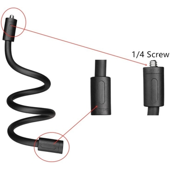 Pružný montážny držiak pre Insta360 Ace Pro, GO3S, X4, X3, ONEX2, RS a GoPro