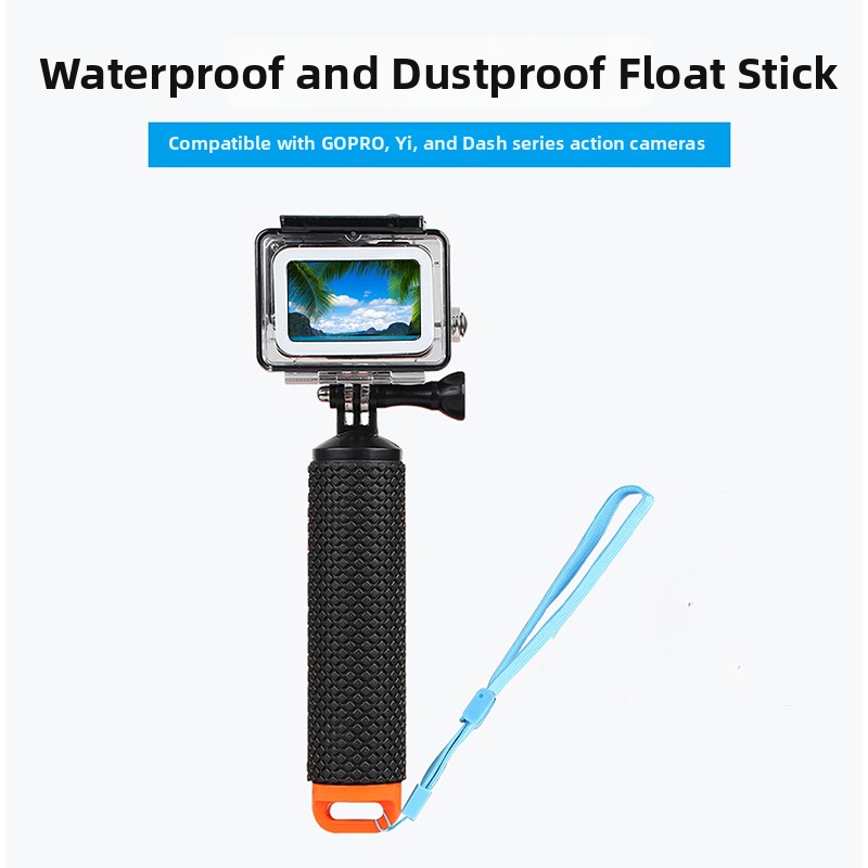 Plávajúca tyč pre DJI Action 5 Pro/4/3 – silikónový návlek, príslušenstvo pre vodotesnú schránku (Kompatibilné: DJI Action 5 Pro/4/3; Model: Buoyancy rod)