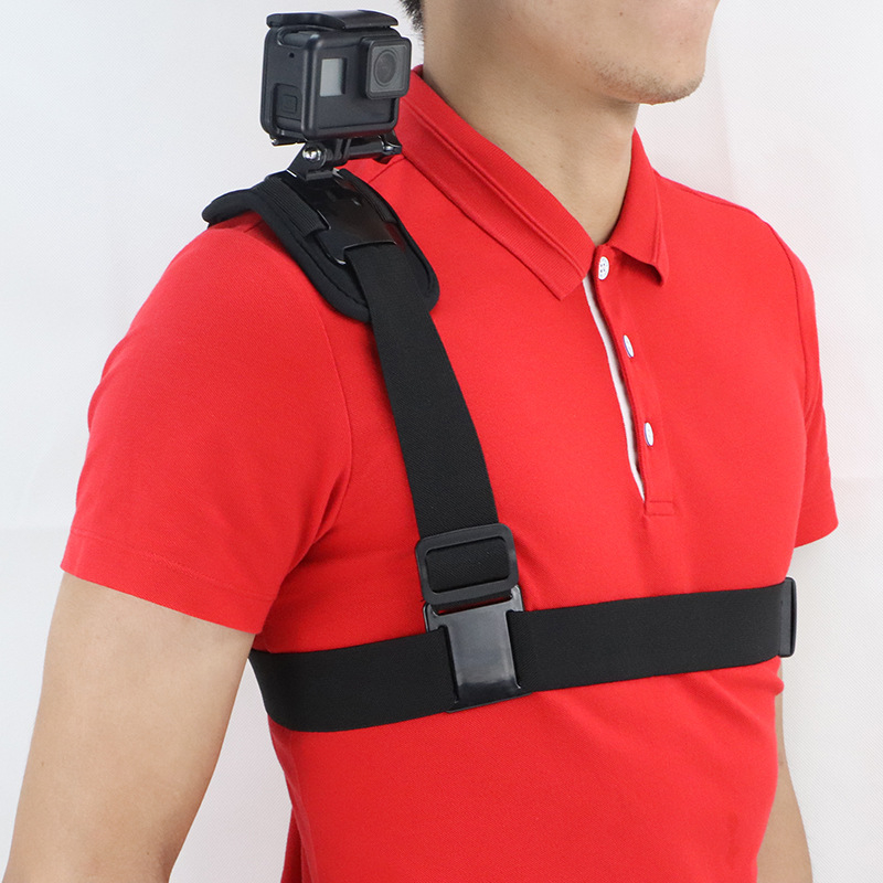 GoPro najlonska jednostruka naramenica i prsna traka X-59, od Xingtuowei, kompatibilna s Hero1–8, s otisnutim logom