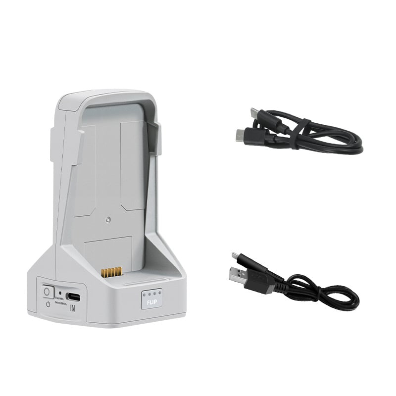 Nabíjačka batérií pre DJI Flip s obojstranným nabíjaním, vertikálny dizajn, rýchle nabíjanie