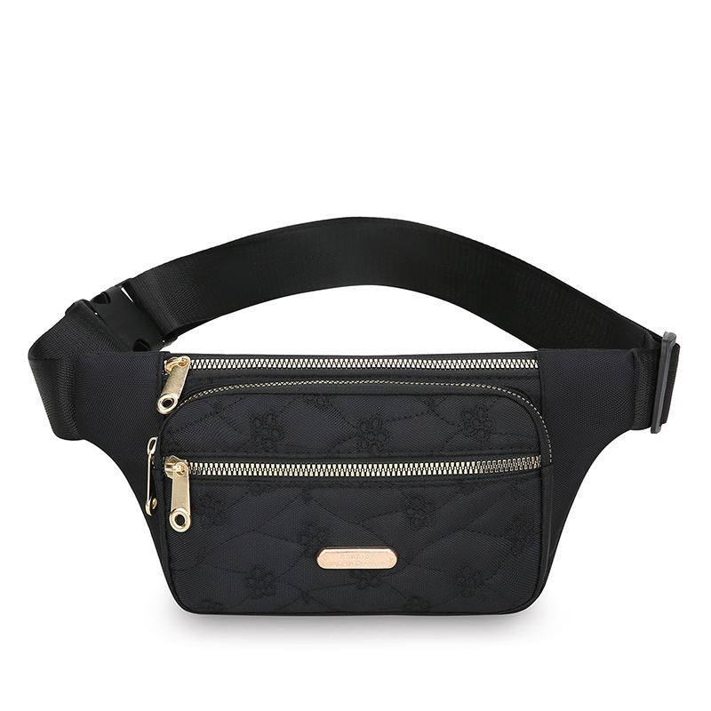 Torba za prsa od Oxford platna, gradski stil, zatvarač, džep za dokumente, ljeto 2025