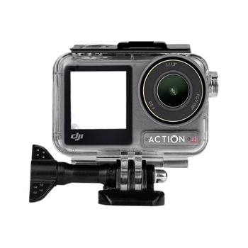 Carcasă spate impermeabilă cu ecran tactil pentru DJI Osmo Action 4/Action 3, modelul 2036, PC de înaltă transparanță rezistent la coroziune (Bayer 2805)