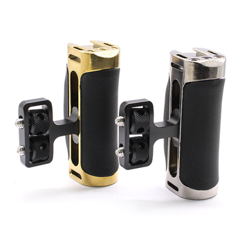 Cușcă pentru cameră cu interfață de 1/4, aliaj de aluminiu + silicon, mâner din silicon curbat