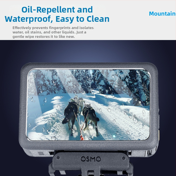 Set ochranného skla displeja pre DJI Osmo Action 6 – tvrdené sklo pre predný a zadný displej a objektív (kompatibilné s Action6/6Pro)