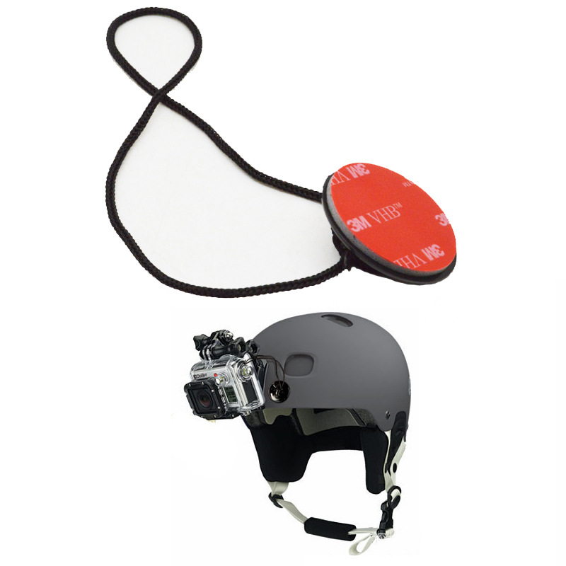 Youyixin univerzalni sigurnosni kopč za GoPro akcijsku kameru s užetom protiv gubitka i 3M dvostrano ljepilom; Marka: Youyixin; Model: General; Kompatibilno s Motion Camera Universal; Logotip ispisan; Pakiranje: 1 kom.