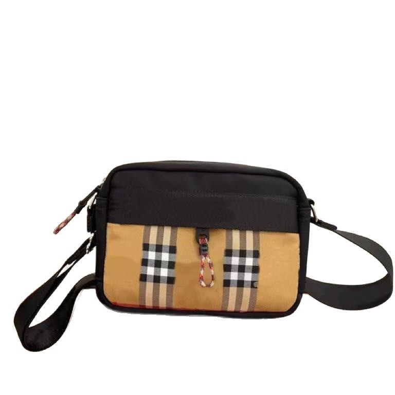 Muška crossbody torba, Oxford platno, gradski stil, prugasti uzorak, prozračna i proširiva