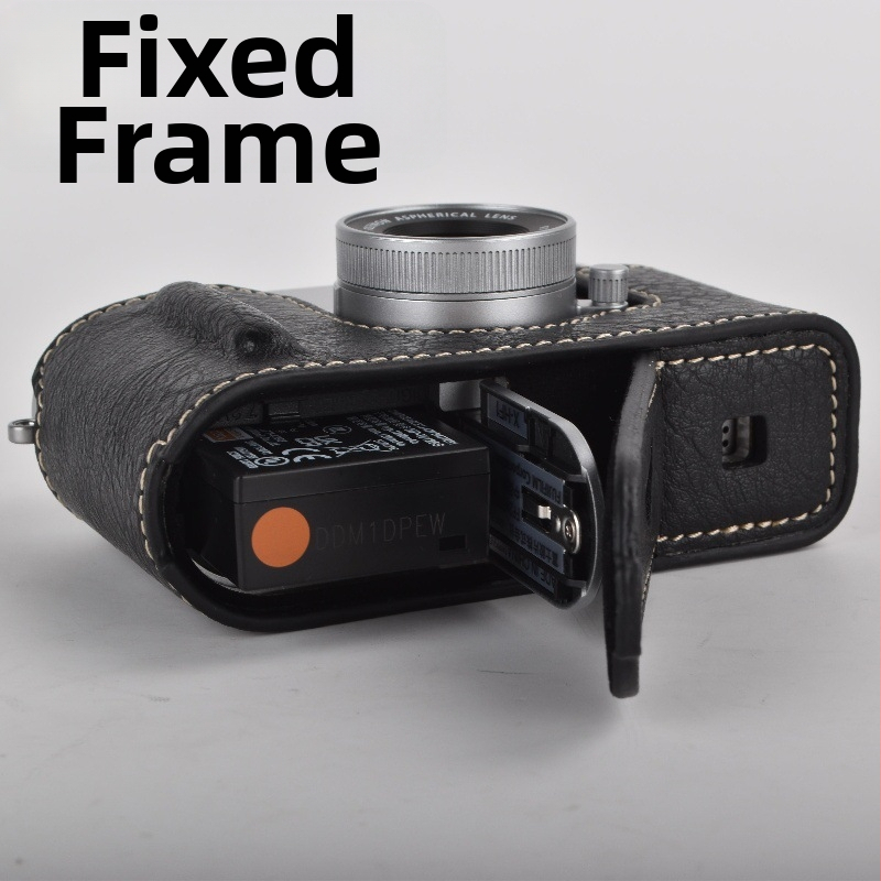 Bezzird kamera soma Fujifilm X-Half ar PU ādas dibenu, skrāpējumu izturīga, plecu siksna, iekšējā odere no pūka, ietilpst viena X-Half/X-HF kamera