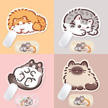 Podloga za miš MP-141 s podrškom za zapešće, gumena površina, jednostrana ispisa, mogućnost prilagodbe