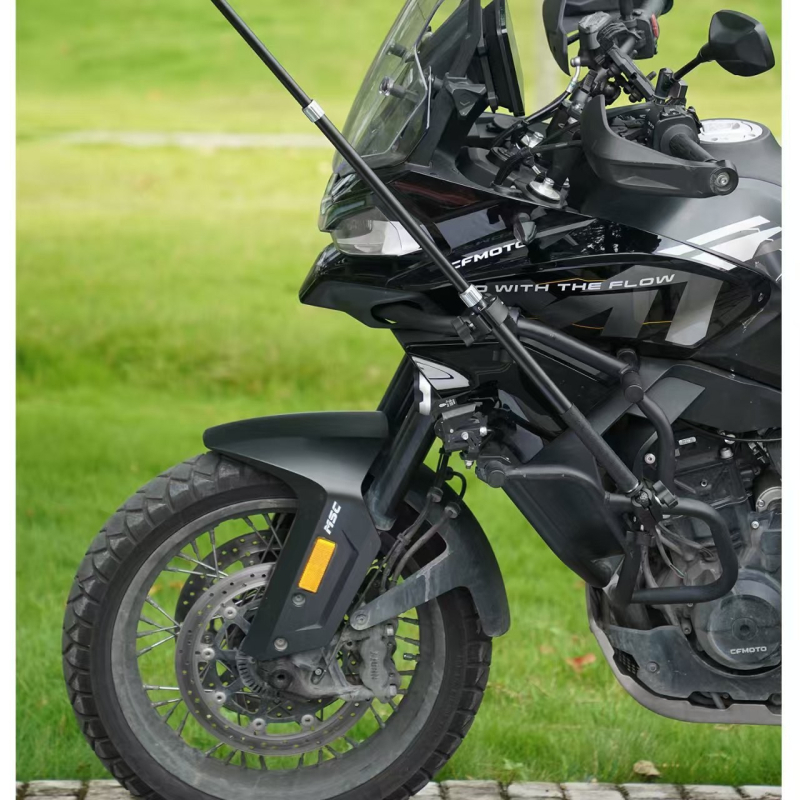 Paisd Univerzalni aluminijski držač za motocikl s zaštitnim selfi štapom, kompatibilan s Osmo360 kamerom