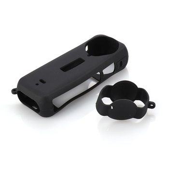 Insta360 X4 Carcasă de protecție din silicon – Shadow Stone X4 pentru cameră panoramică, protecție obiectiv, rezistentă la căderi