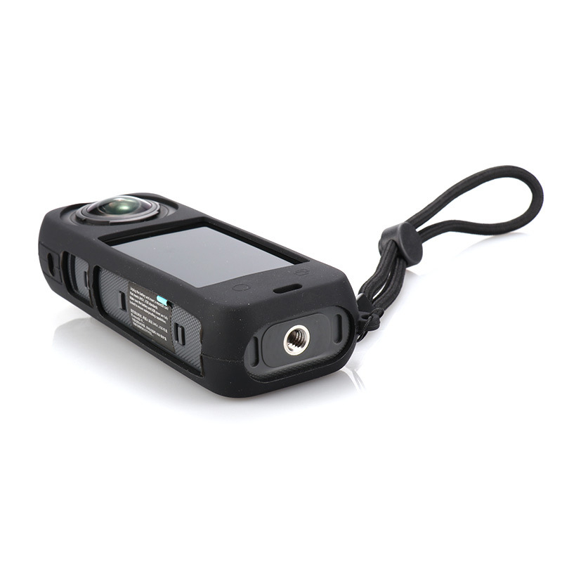 Insta360 X4 Carcasă de protecție din silicon – Shadow Stone X4 pentru cameră panoramică, protecție obiectiv, rezistentă la căderi