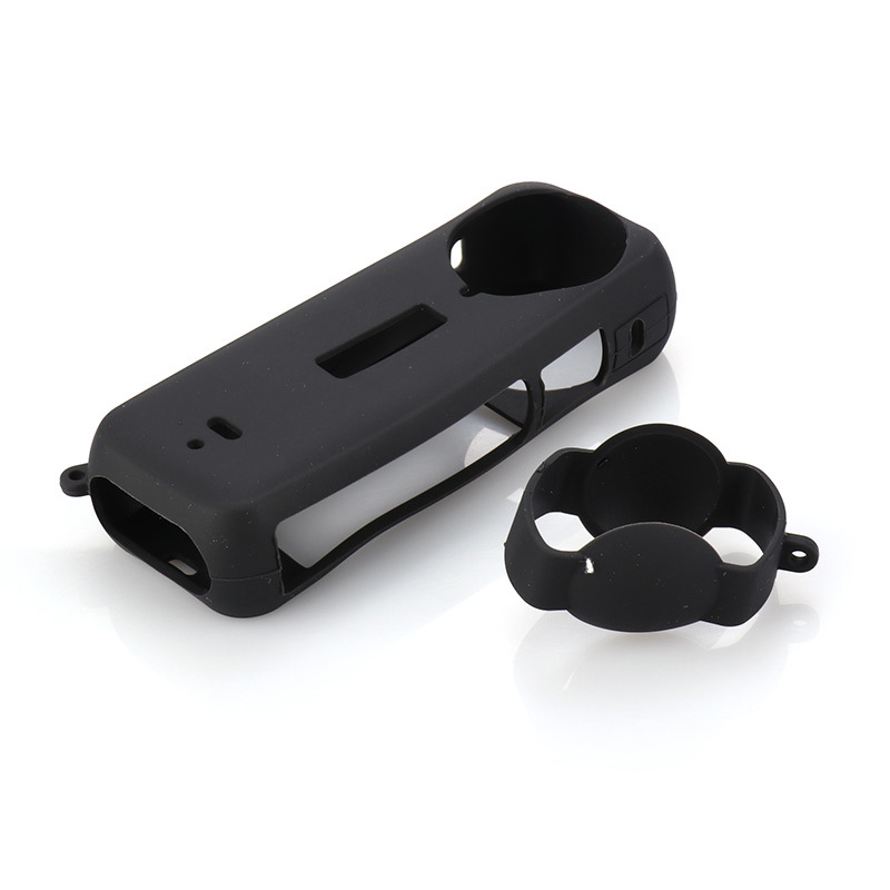 Insta360 X4 Carcasă de protecție din silicon – Shadow Stone X4 pentru cameră panoramică, protecție obiectiv, rezistentă la căderi