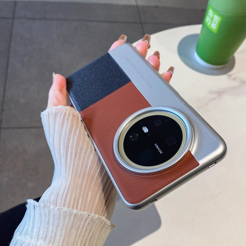 Husă din piele pentru Huawei Mate70 Pro+ cu model diamant, piele naturală de calitate, bază rigidă, margini moi, protecție împotriva căderilor, stil business