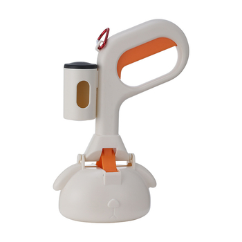 Suņa ekskrementu savākšanas rīks – pārnēsājams plastmasas tīrīšanas rīks, 40 gab. iepakojumā