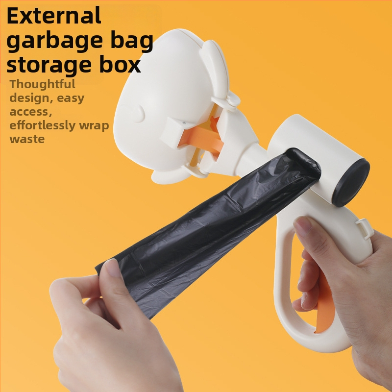 Suņa ekskrementu savākšanas rīks – pārnēsājams plastmasas tīrīšanas rīks, 40 gab. iepakojumā