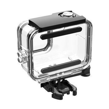 GoPro 8 vodootporno kućište, materijal akrilno-PC, dubina 45 m, s ispisanim logotipom, kompletan set