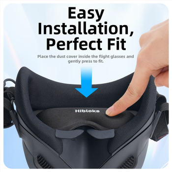 Capac de protecție împotriva prafului pentru ochelarii DJI N3 de zbor și afișajul cap NEO Avata 2, EVA, model 1453600, RCSTQ