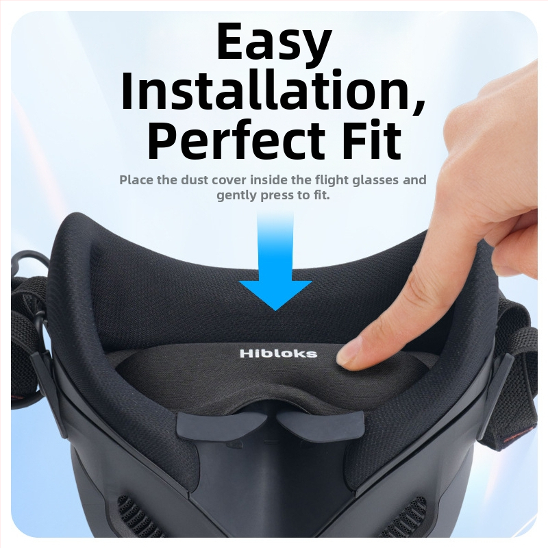 Capac de protecție împotriva prafului pentru ochelarii DJI N3 de zbor și afișajul cap NEO Avata 2, EVA, model 1453600, RCSTQ