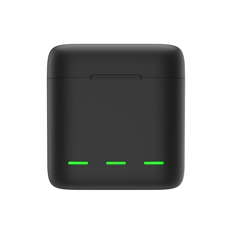 GP13 Κουτί Αποθήκευσης Φορτιστή για GoPro HERO13 – Σιλικόνη/PC περίβλημα, 3-θέσεων Φορτιστής, Περιλαμβάνει φορτιστή, μπαταρία και καλώδιο δεδομένων