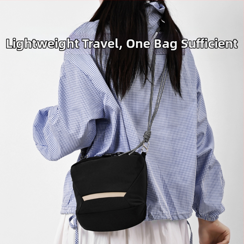 Kamerų krepšys per petį Fujifilm mirrorless ir Canon – ultra lengvas nailoninis apsauginis dėklas su poliesterio vidumi